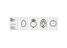The Kitchen Films on the Behance Network #business #branding #card #fruit #illustration #kitchen #identity #typography