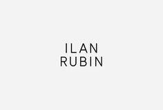 Ilan Rubin by Javas Lehn Studio #logo #logotype #mark #typography