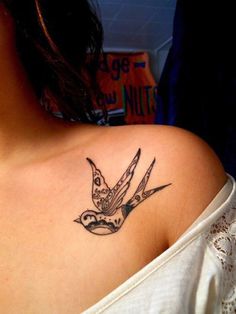 50 Lovely Swallow Tattoos