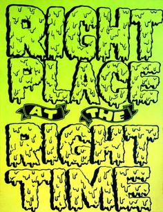 Erica Warfield #green #lettering #ink #warfield #color #yellow #illustration #drawn #poster #type #hand #erica #typography