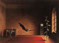Franz Sedlacek Song in the Twilight, 1931 | Flickr Photo Sharing! #bat #illustration #piano