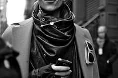 Mylo Xyloto #scarf #alternative #jacket #leather