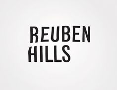 Reuben Hills - Luke Brown #logo