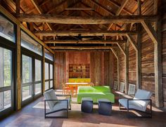 Red Barn at Hazel River Cabin / Bonstra Haresign Architects