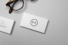 French Frog #white #business #card #simplicity #minimalism #black #and #cards