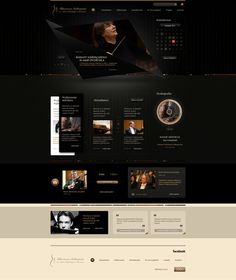 Rzeszow Philharmonic on Behance #design #web
