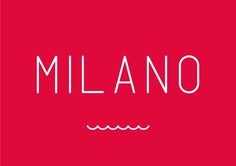 Milano Typeface Marco Oggian #ypeface #poster #helvetica #ont #ypo