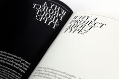 Laia Sacares.It's All About Type Editorial Design #typography