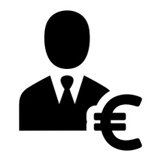 See more icon inspiration related to euro, businessman, worker, manager, avatar and people on Flaticon.