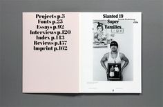 Slanted #19 – Super Families | Slanted Typo Weblog und Magazin