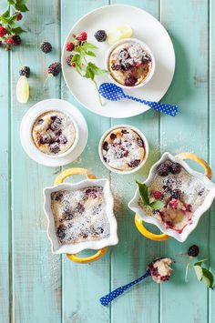 AN EASY RECIPE FOR BLACKBERRY LIME CLAFOUTIS