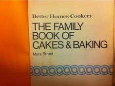 All sizes | The Book of Family Cakes & Bakes | Flickr - Photo Sharing! #photograp #photography #cooking