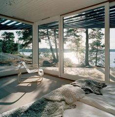 Tumblr #white #house #design #furniture #photography #architecture #nature