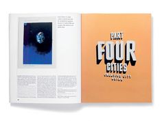 Elephant Magazine: Issue 5 « Studio8 Design #typohgraphy #layout #editorial #magazine