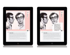 Dossier on Behance #layout #ipad #magazine