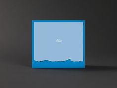 Olas #sky #design #wave #cover #blue #paper