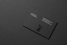 Luka Žanić Photography by Studio8585 #business card #branding