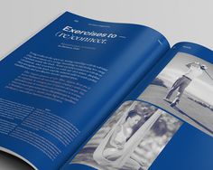 So Blue Magazine Design by Pablo Abad "So Blue is a new biannual magazine on fashion, beauty and healthy lifestyle." Pablo Abad is an Independent Graphic Designer & Art Director based in Madrid, Spain. He is focused on: Graphic Design — Art Direction...