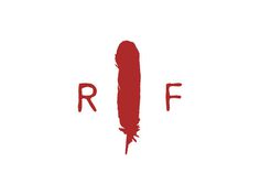 Red Feather logo #logo #red #feather
