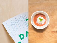 Tavares #menu #identity #food #print