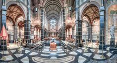 Interiors Of Amsterdam's Churches by Arnold van Harmelen