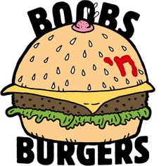 S T I C K E R S demone #burger #demone #boobs #hamburger #sticker #tits