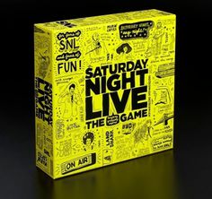 Saturday Night Live The Game #live #saturday #packaging #the #night #illustration #for #game