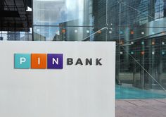 PIN bank Logo #branding #design #identity #bank #logo