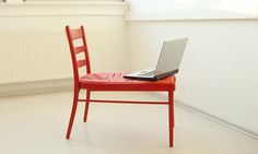 The chair on the rack : Jennifer Rieker #jennifer #furniture #design #rieker