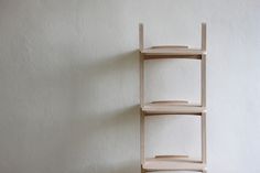 Curve Lean Shelf by Kittipoom Songsiri #minimal