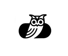 Ken-ichi HIrose for Pension Wakai 1986 Tokyo #logos #owl #branding #trademark #icon #bird #identity #vintage #logo #animal