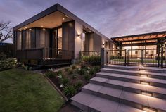 Fendalton House Features a Natural Warmth within a Slightly Industrial Aesthetic 1