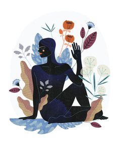 Wellbeing illustrations by Anna Rudak