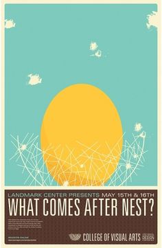 What Comes After Nest on the Behance Network #design #minimal #poster