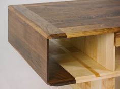 Coffee Table Argosy Fly Massive Millworks #table #furniture #interior #wood #modernism #russian #walnut #maple