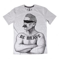 be_brave_new.jpg (640×640) #orka #illustration #syndicate #shirt