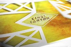 Kings Canyon - Brenna Signe #direct #design #graphic #logo #mail
