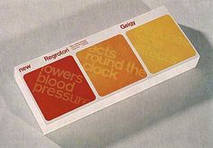 Beautiful Vintage Packaging #vintage #minimal #packaging #geigy