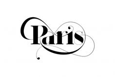 Paris Typeface - New Typeface by Moshik Nadav Typography #paris #typeface #typography