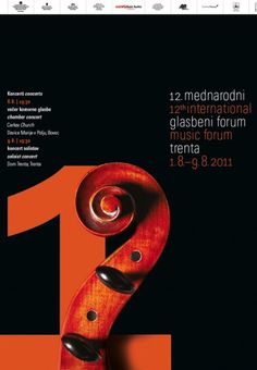 International Music Forums Trenta 2009-2011 on the Behance Network #poster