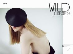 wild horses | Volt Café | by Volt Magazine #beauty #design #graphic #volt #photography #art #fashion #layout #magazine #typography