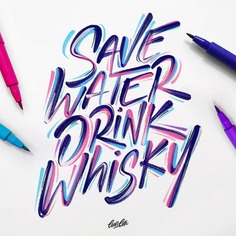 Save water, drink whisky! 🥃