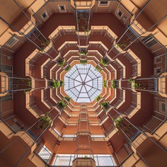 New Symmetrical Architectural Photography by Peter Rajkai