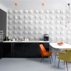 Cube Wall Tiles By MIO #inspiration #wall mural