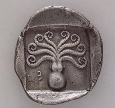 Greek coin from Eretria, c. 500-465 BC with octopus