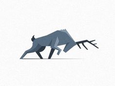 Deer by simc #logos