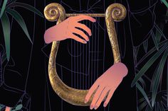 Harp by Maria uMiewska