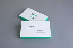 Personal Identity Daniel Renda #business #card #design #graphic #identity