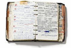 Nick Cave's Handwritten Dictionary