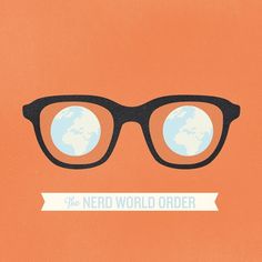 Rodrigo Maia #glasses #nerd #banner #design #graphic #illustration